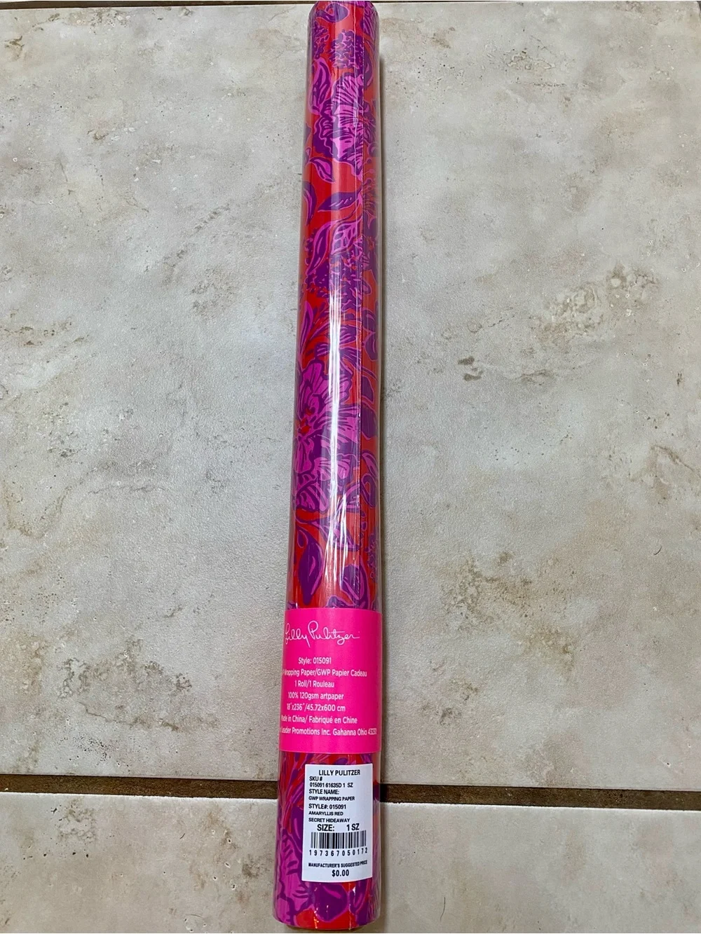 Lilly Pulitzer Gift Wrap Roll Trio